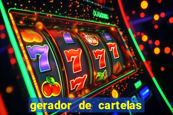 gerador de cartelas de bingo 1 a 99